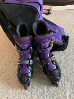 Roller Blades And Case