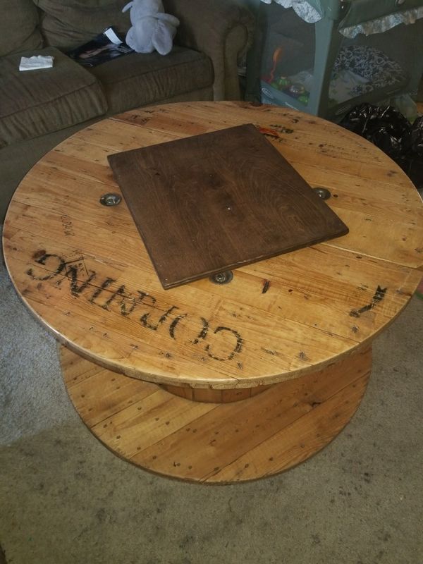 Cable Wheel Coffee Table Rascalartsnyc Cable Wheel Coffee Table For In Anaheim Ca Offerup