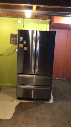 LG FRIDGE WITH STOVE