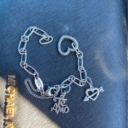 Charm Bracelet Plus 2 Charms 