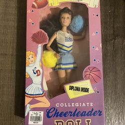 Vintage UCLA Cheerleader Doll