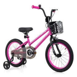Pink Girl’s Bike 16 inch – Open Box – Flat Tires Need Fix – Basket Missing