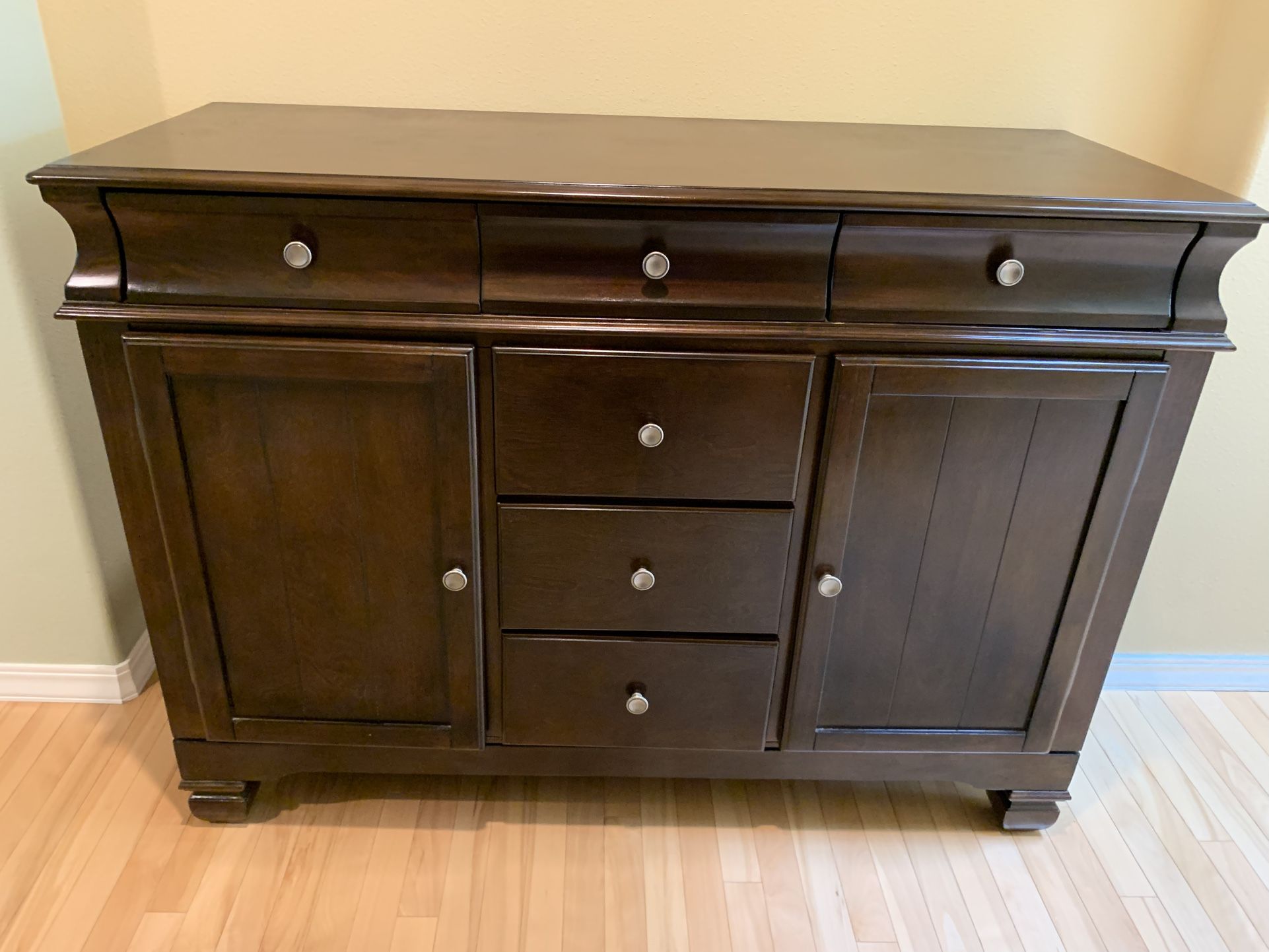 Solid Wood Sideboard/Credenza