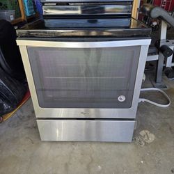 Whirlpool 5 Burner Glass Stove Top Oven 