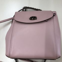 Coach Parker Convertible Pink  Backpack 