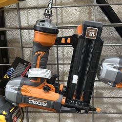 RIDGID Pneumatic 18-Gauge 2-1/8 in. Brad Nailer with CLEAN DRIVE Technology