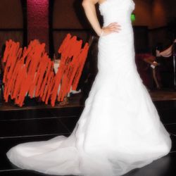 David’s Bridal Galena Signature Wedding Dress Size 10
