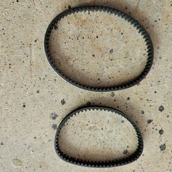 2pk for STANDARD Bissell ProHeat 2X Carpet Cleaner models (Both Belts)Vacuum Vac