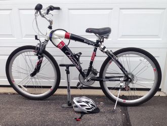 Riviera Versato Full Suspension Mountain Bike 21 Speed Helmet Tire Pump for Sale in Hinsdale IL OfferUp