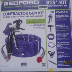 Bedford Spray Gun Set New But Box It’s Damage 