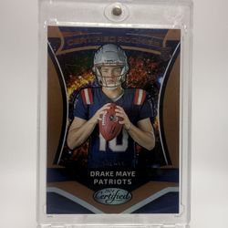 Drake Maye Certified Rookie Rc /299