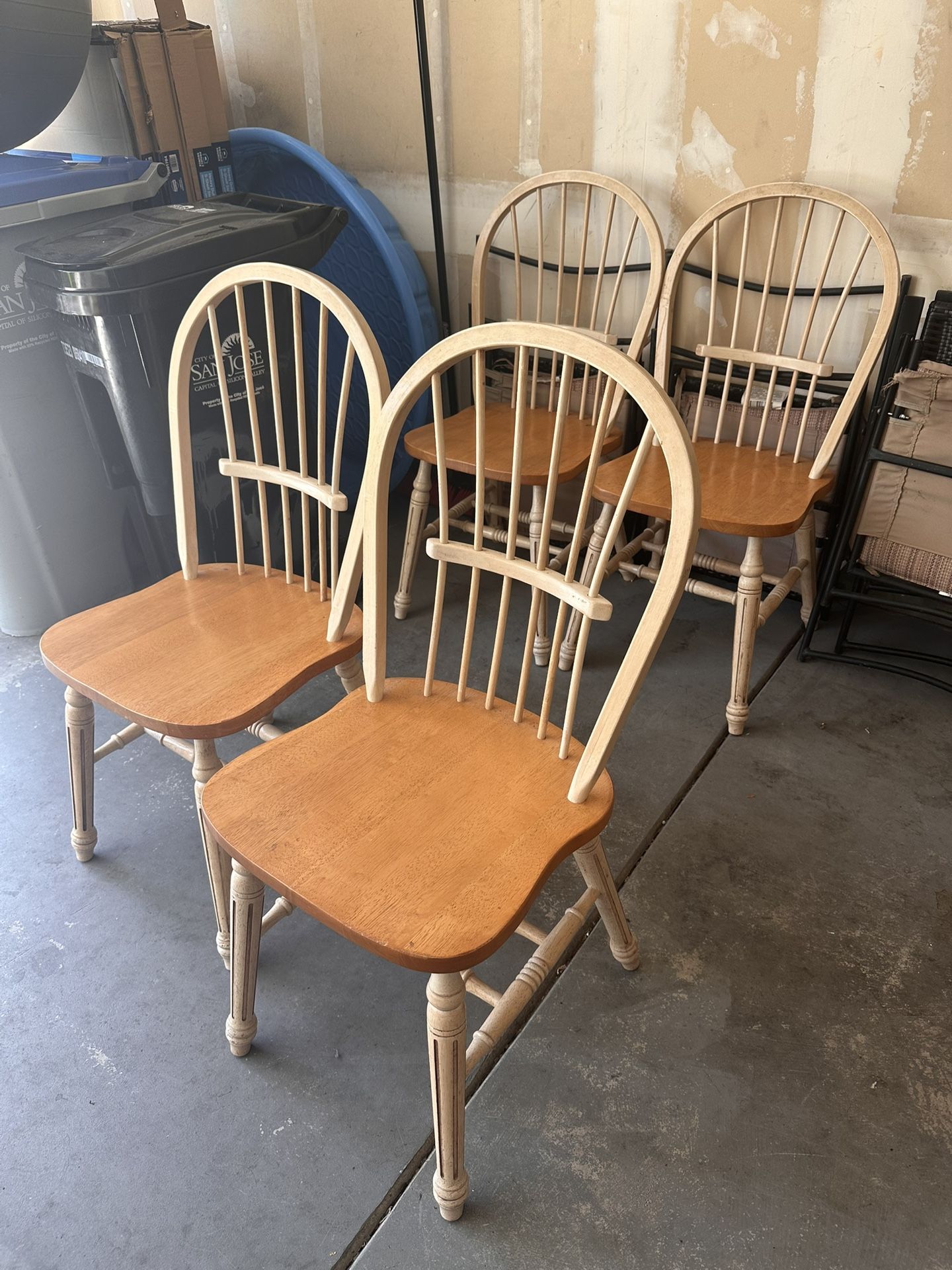 Dining Chairs, Set Of 4