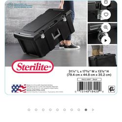 Sterilite Foot Locker Storage Let