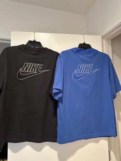 Nike men’s zip up tops size medium cotton stitched logo