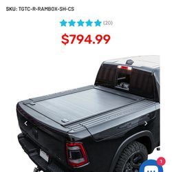 Ram 1500 rolling bed cover with locks