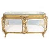 Antique French Jewelry Casket / Jewelry  Box