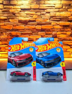 Hot Wheels Hot Wheels FERRARI 12Cilindri red and blue both $10