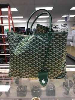 Goyard Saint Louis Tote Bag Green