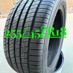 ONE KUMHO TIRE 255/45ZR18
