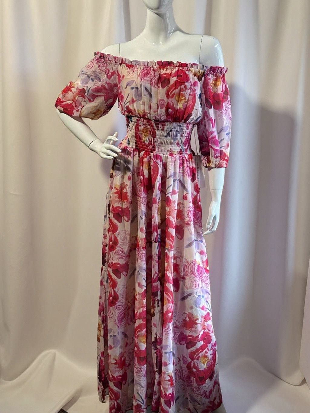 Flower Printed Maxi