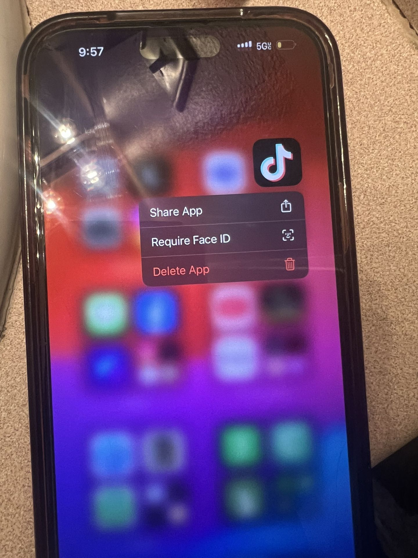 iPhone 15 Plus With TikTok Installed
