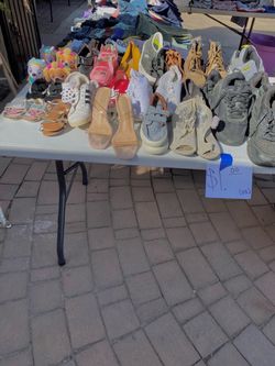 Mixed Used Shoes Lot