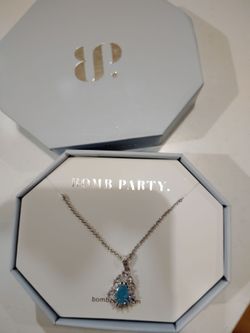 Blue Topaz Necklace