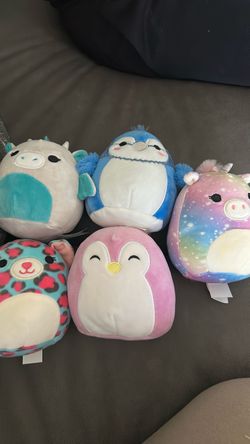 Squishmallows Plush Bundle – Set of 5