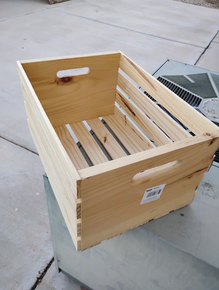 Wooden Crate