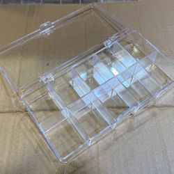 Acrylic 10 Compartment Cases 