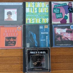 8 Miles Davis CDs