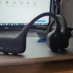 Shokz OpenComm UC Bone Conducting Headset Black C102