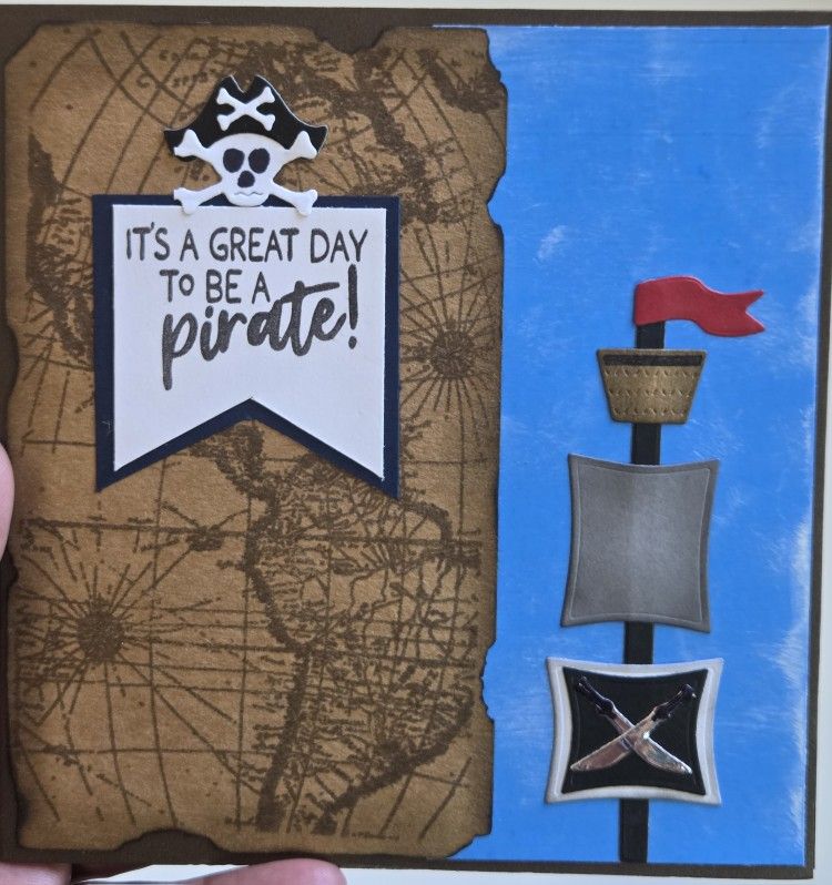 Invitaciones para fiestas infantiles Piratas