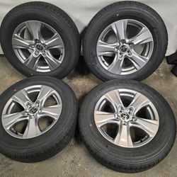 Brand New 2025 Toyota Rav4 wheels & Firestone tires