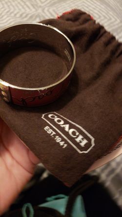 Original Coach bracelets