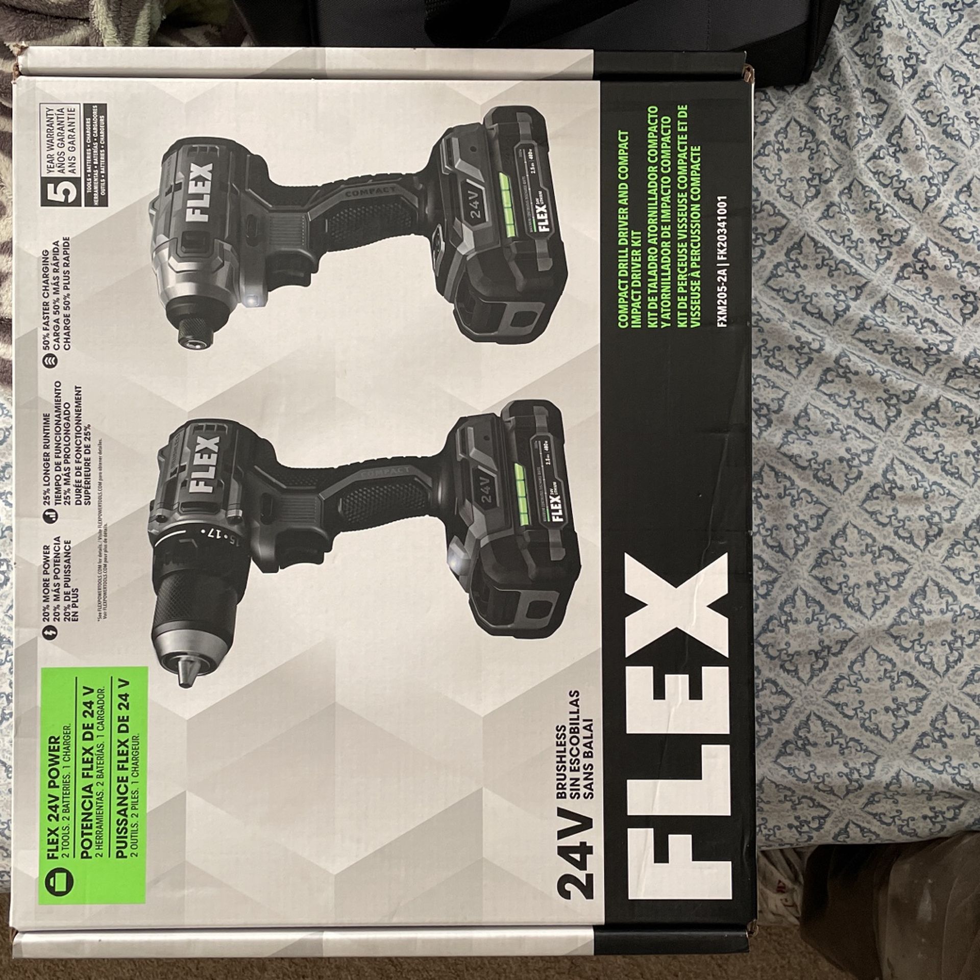 Flex Compact Drill And Impact Combo