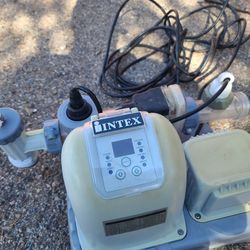 INTEX Krystal Clear Saltwater Pool System 2 Stage Filter CS8110 15k GAL