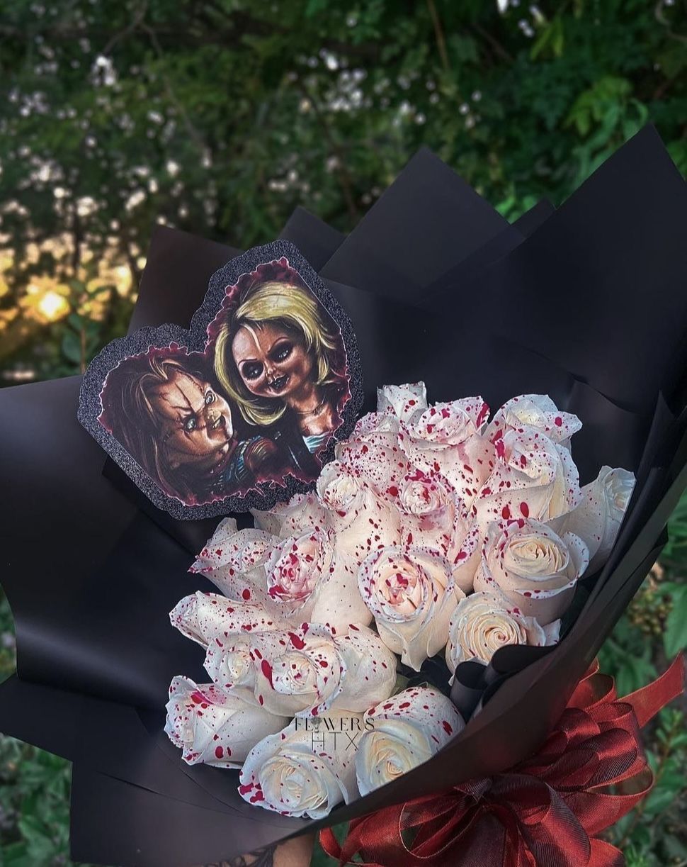 Chucky and tiff bouquet
