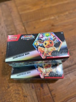 Prismatic Evolutions Surprise Box - $70