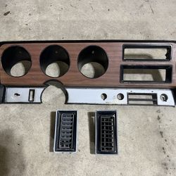 1970 - 72 Pontiac GTO A/C  Instrument Cluster Housing