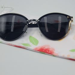 Cat Eye  Black SUNGLASSES 
