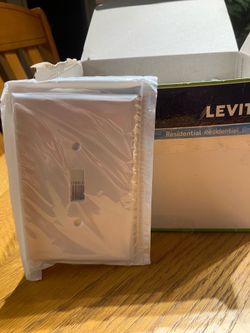 Leviton Light Switch covers, White, 15-Pack
