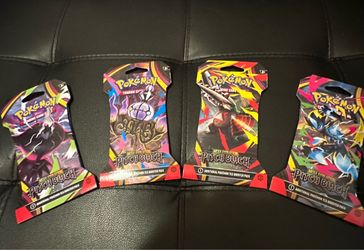 Pokémon TCG - Mega Evolution Pitch Black Booster Packs x 4