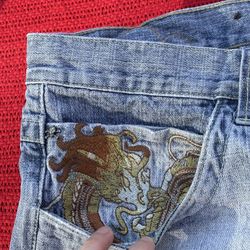 Miskeen Vintage Denim Shorts