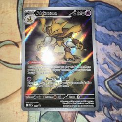 Alakazam Pokemon PROMO