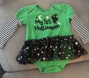 Halloween my first  halloween onesie dress