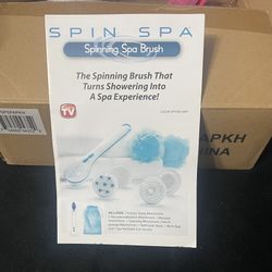 Spinning Spa Brush Set