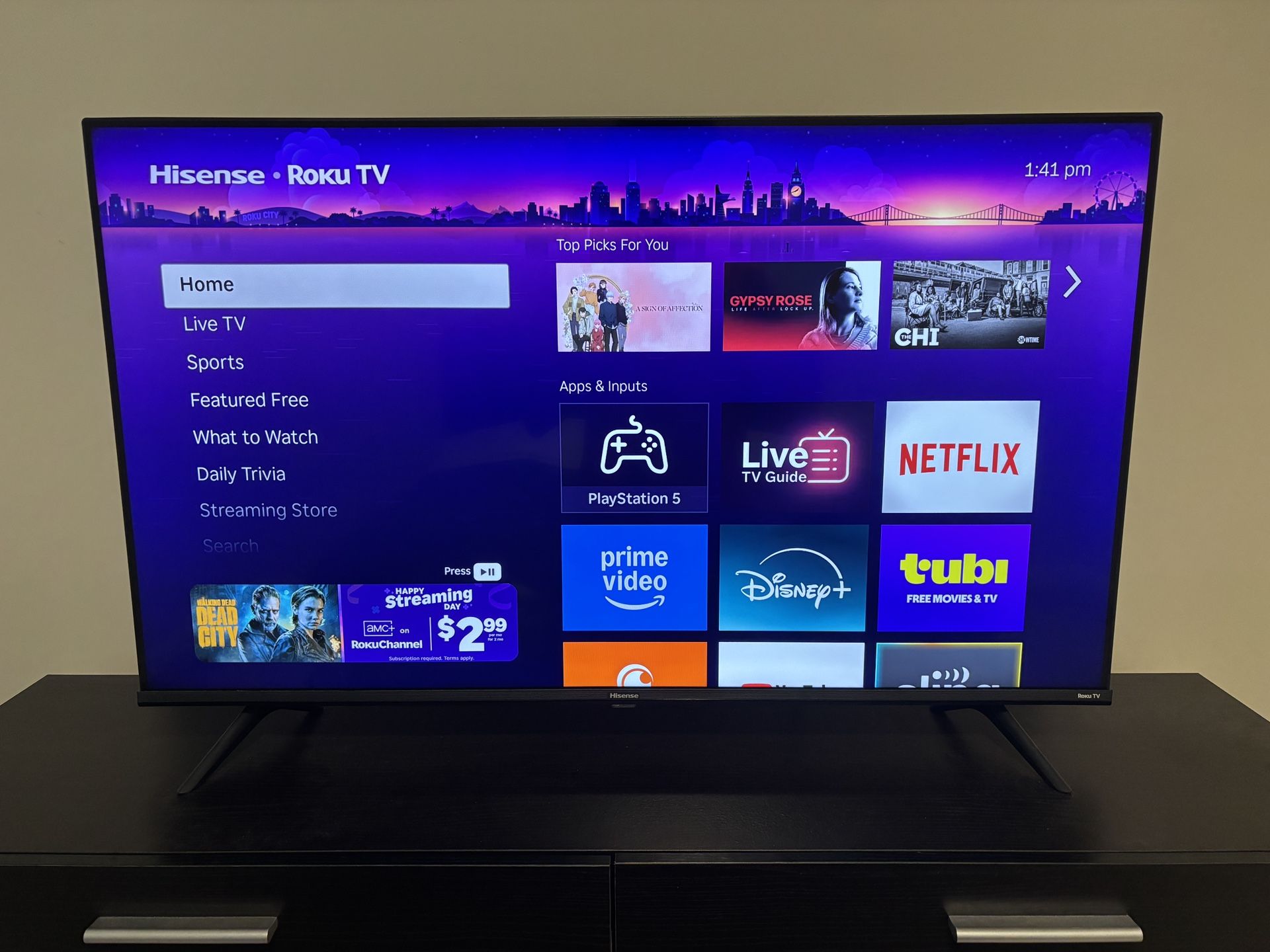 Roku 43” 4K TV