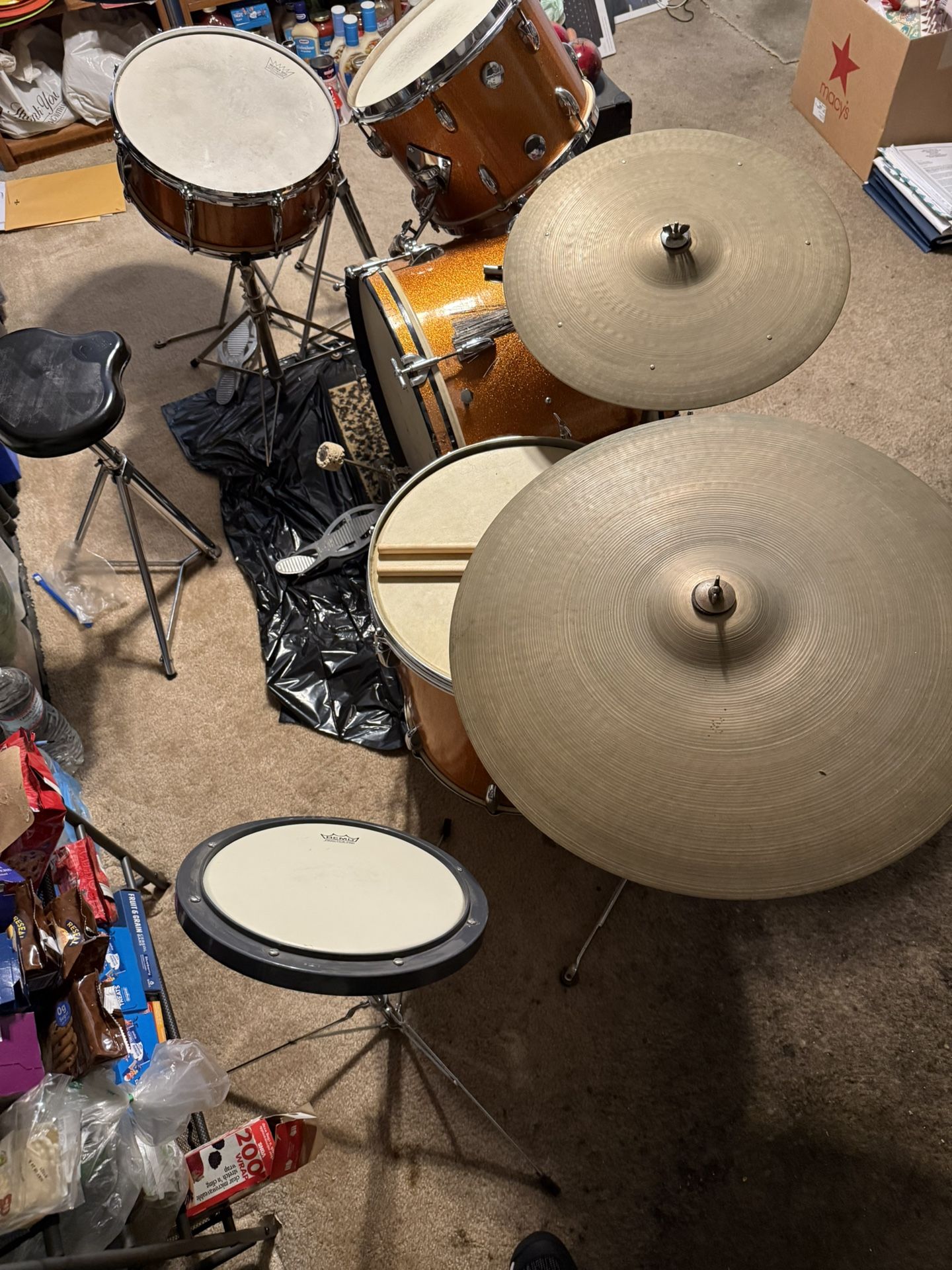 1950s Gretsch Drum Set