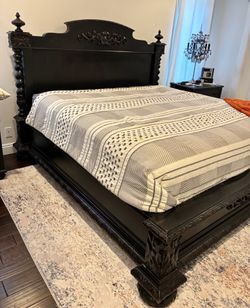 RH French Empire Cal King Bed Frame